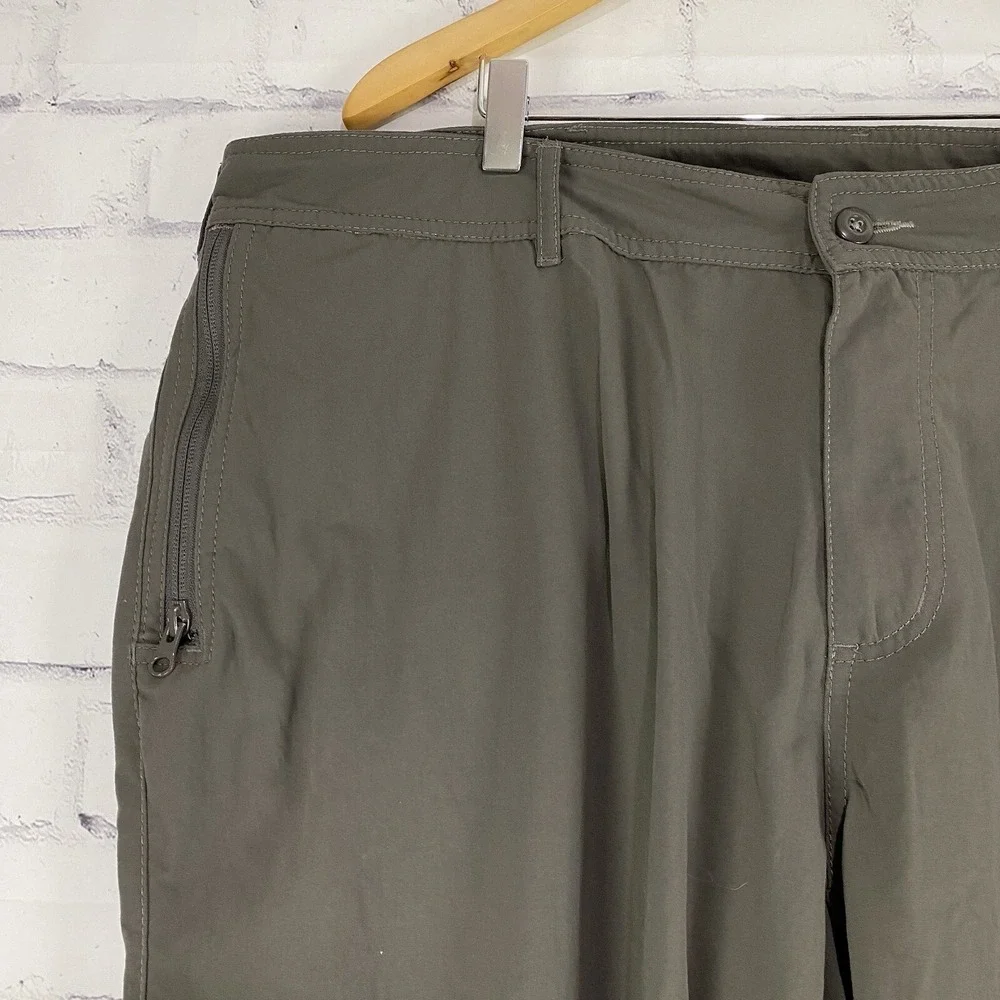 Clothing Arts Pants Men's Size 42 (42x32) Travel‎ Pants Pick-Pocket Proof Gray